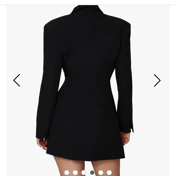 NWT WEWOREWHAT/DB BLACK BLAZER DRESS. SIZE XXL. - Picture 3 of 3